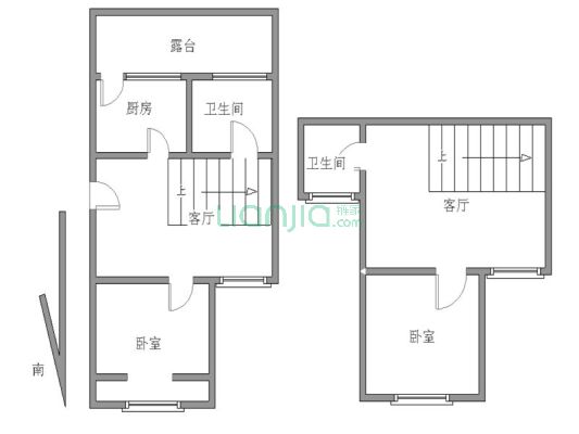 东山坡三里  格局合理，南北通透，采光充足