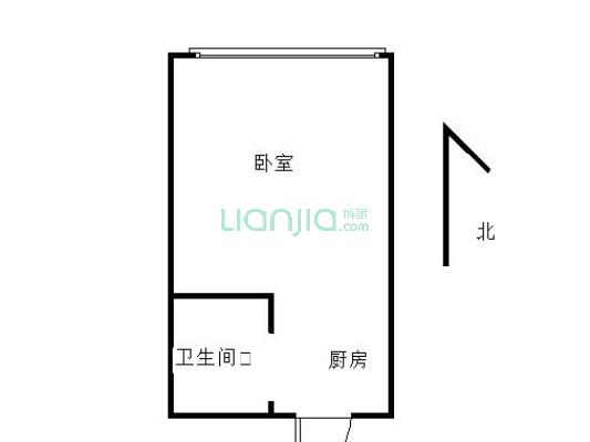 中海凯旋门精装单室套  朝南 满二 无增值税