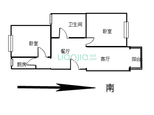 正规两房 中间楼层 采光很好 看房方便