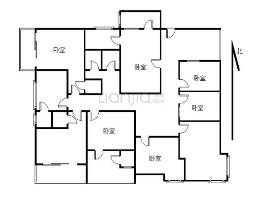 软件园 正关山大道 中建康城 四居室带入户花园和露台