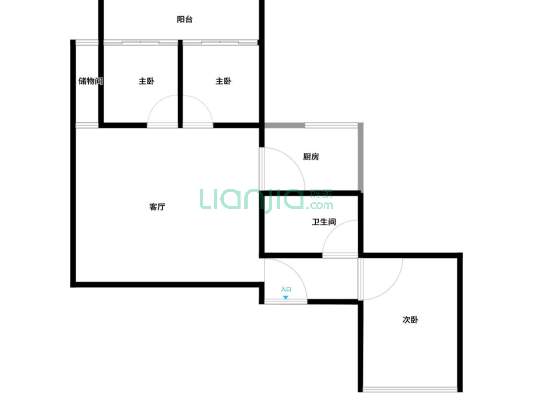 井大小 一中 电梯大三房 南北通透 双阳台 满可