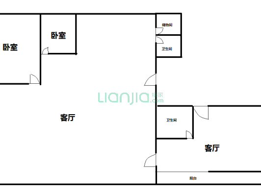 旺园小区 1室大开间 产权清晰