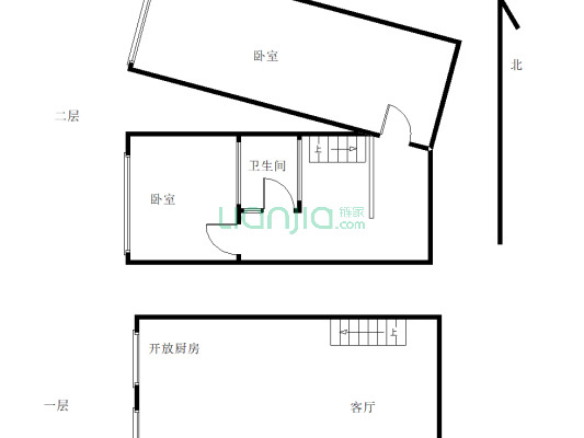 金地国际城 3室1厅 东南